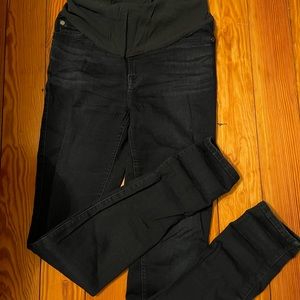 7 for all mankind maternity skinny jeans size 27
